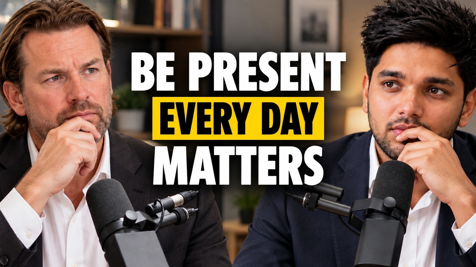 Podcast episode artwork: Being present
